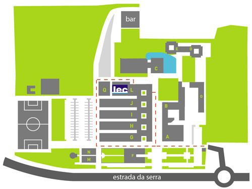 mapa Campus IPT